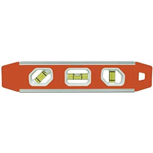 "Johnson 1412-0900 Magnetic Aluminum Torpedo Level  9"""""