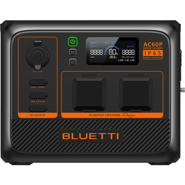 BLUETTI PowerOak AC60P - Portable Power Station