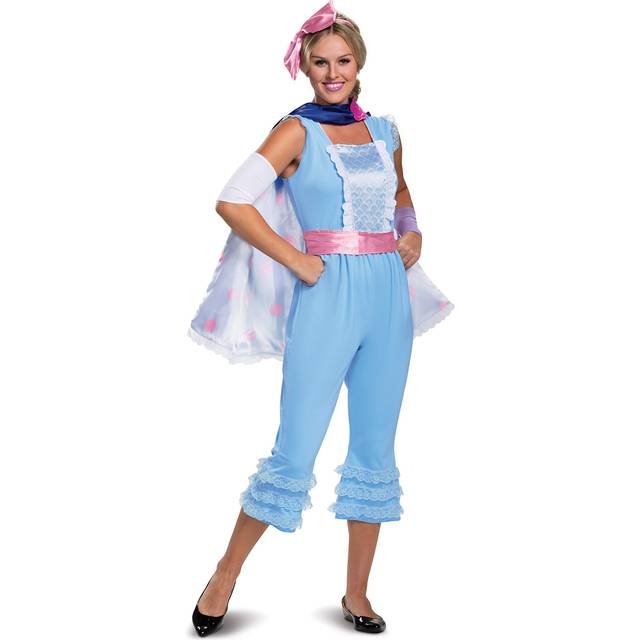 Women's Toy Story Bo Peep Deluxe Costume - Pink&#47;Blue&#47;White (XL)