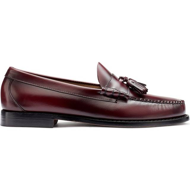 G.H.BASS Men's Lennox Tassel Weejuns® Moc Toe Loafers Burgundy - Size: 11 D-Width - Dark Red