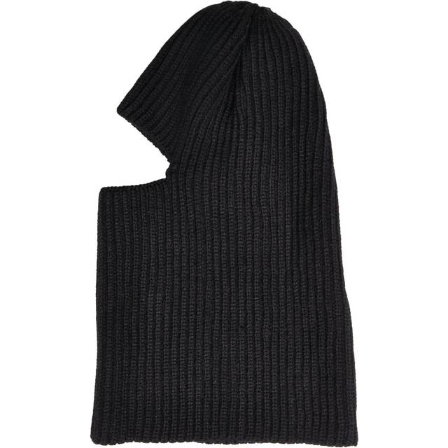 Urban Classics Knitted Balaclava Winter Accessory Set, Black, One Size