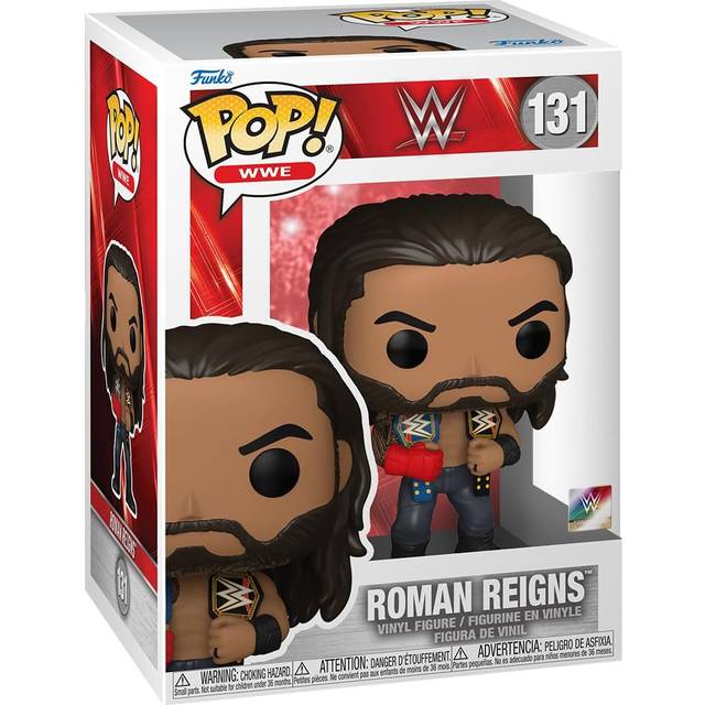 WWE Roman Reigns with Belts Pop! Vinyl