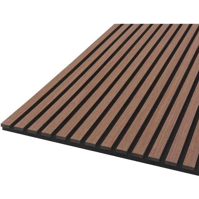 Akustikpanel Fibrotech Quanti Valnöt 18X520X2440Mm