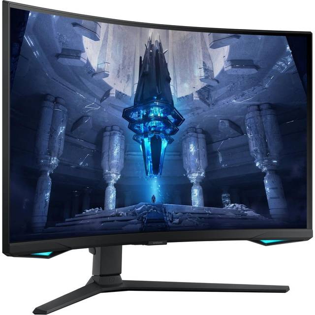 Samsung Odyssey Neo G7 S32BG750NP - G75NB Series - QLED-monitor - gaming - kurvet - 32 - 3840 x 2160 4K @ 165 Hz - VA - 350 cd/m² - 1000000:1 - HDR2
