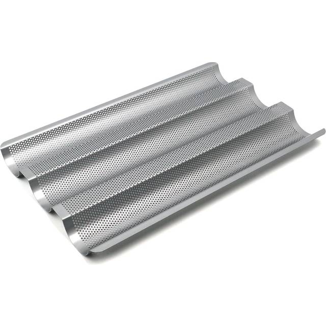 Urban bakform, metall, silver, 37 x 24 x 2, 5 cm