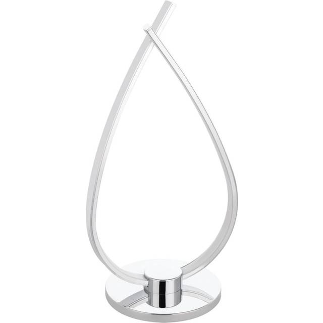 Eglo led table lamp roncade chrome 19cm 10.6w 1300lm warm white switch