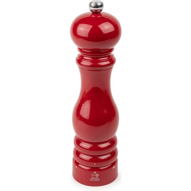 Peugeot Paris U'Select Salt Mill 22 cm Beechwood Passion Red - Steel Grinder