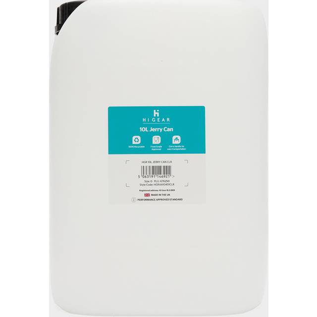 10L Jerry Can, Clear - One Size