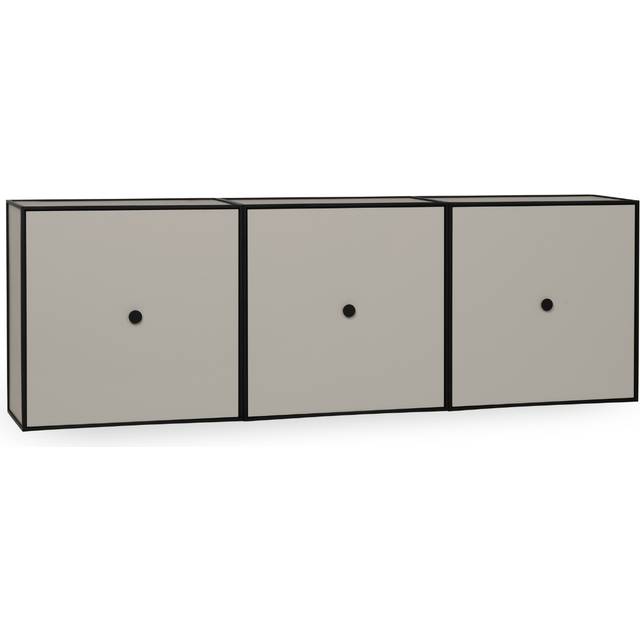 Frame 42 View Wall Cabinet, Black Stained Ash