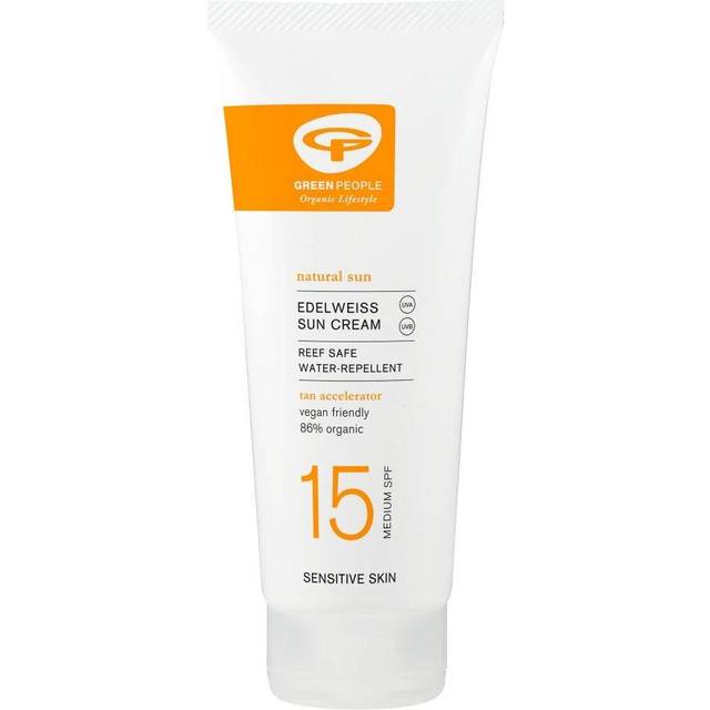 Green People Sun Lotion with Tan Accelerator SPF15 200ml