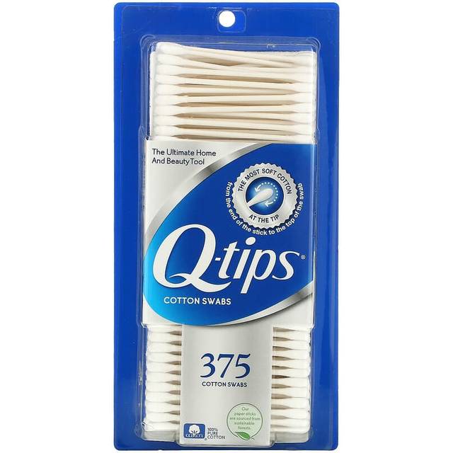Q-Tips, Cotton Swabs, 375 Count