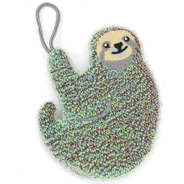 Kikkerland Sloth Sponges Set Of 3 Scratch Free Fun Kitchen Scourers