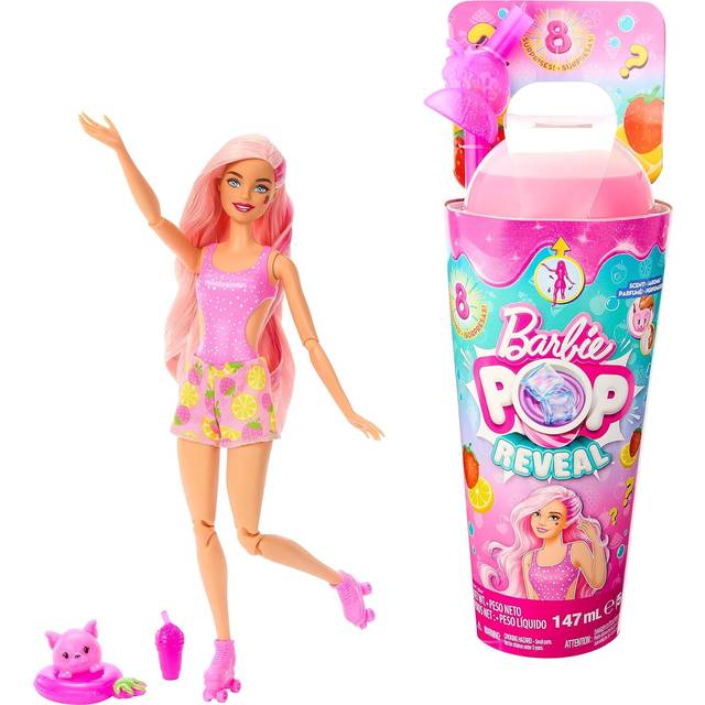 Barbie Pop Reveal Fruit Series Strawberry Lemonade Doll