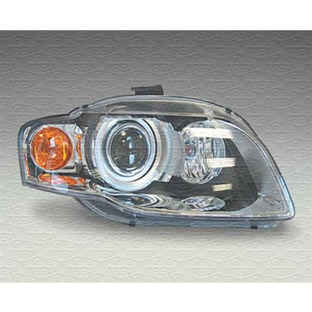 MAGNETI MARELLI Strålkastare 711307022437 Höger D1S, PY21W, W5W, H7 Xenon för högertrafik AUDI: A4 B6/B7 Cabriolet, A4 B7 Avant