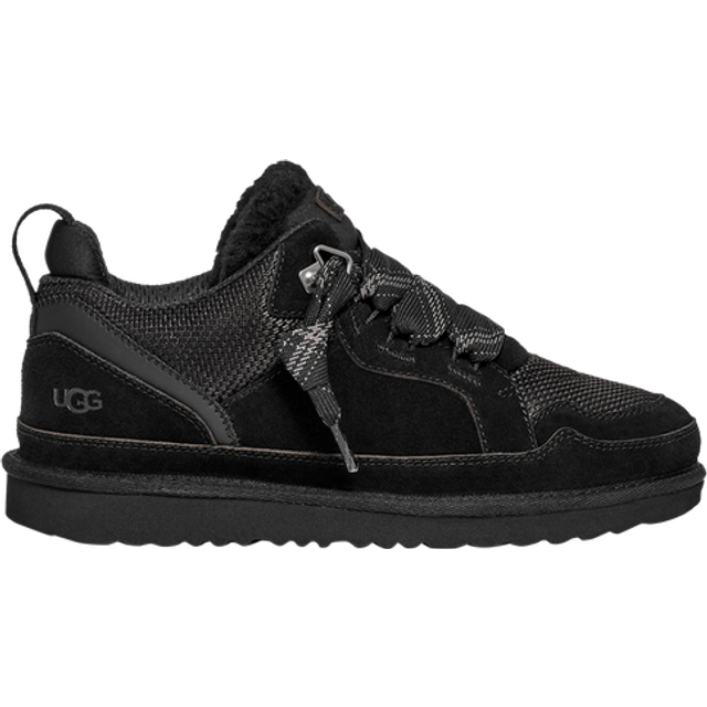 UGG Kids Lo Lowmel - Black, Black, Size 3 Older