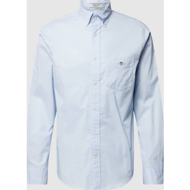 GANT REG POPLIN skjorta för män, ljusblå, 3XL