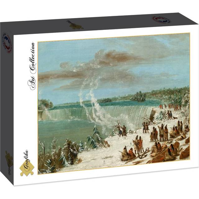 George Catlin: Portage Around the Falls of Niagara at Table Rock, 1847-1848
