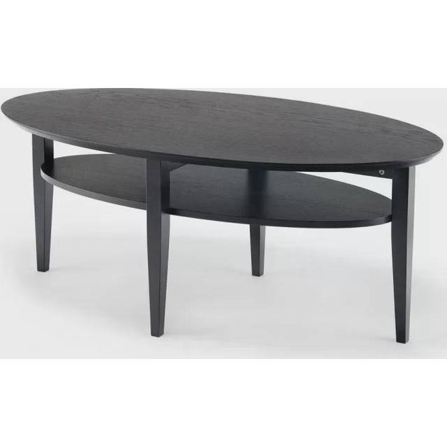Torkelson, Tango Soffbord 130 cm svartbetsad ek