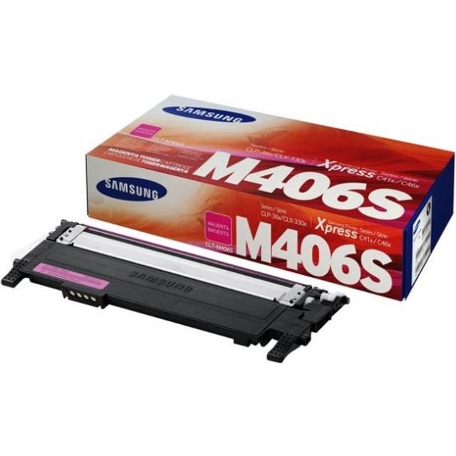 Tonerkassett Magenta S406M Ersätter SAMSUNG CLT-M406S
