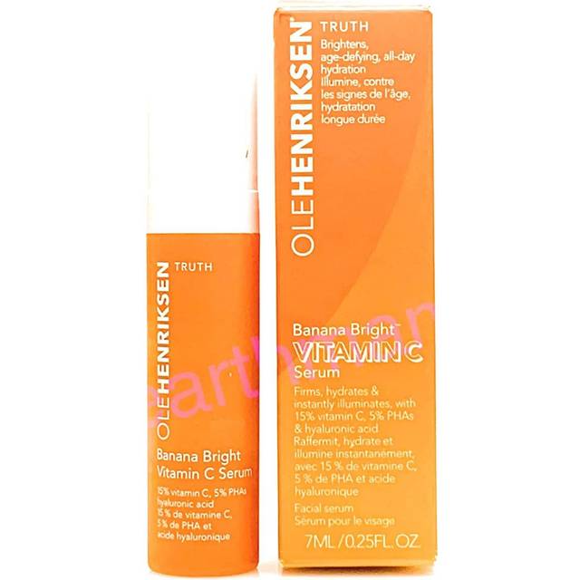 Ole henriksen banana bright vitamin c anti-ageing serum 7ml travel size mini