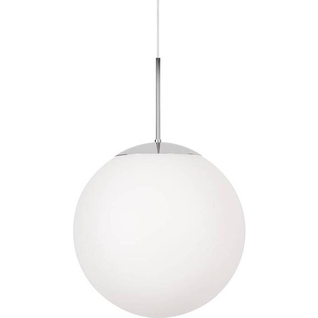 Glob Pendel Ø500 Krom/Opalglas
