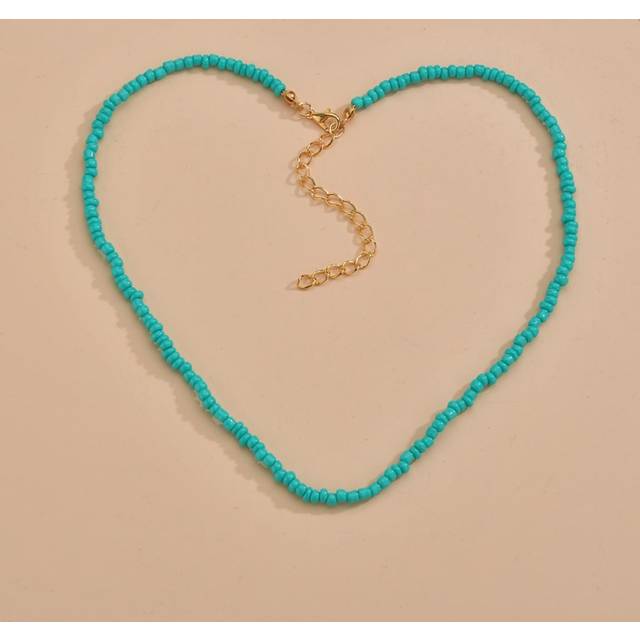 SHEIN Simple Beaded Necklace