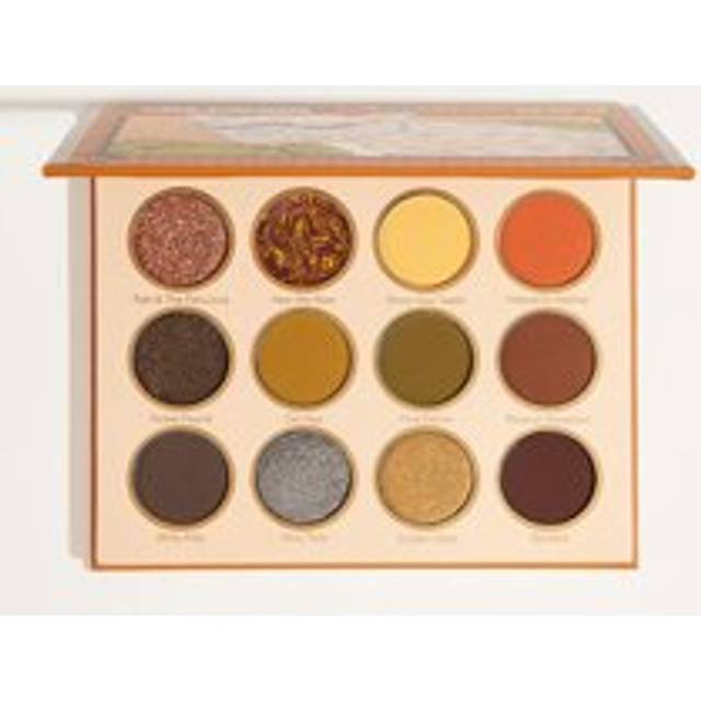 SHEGLAM Viva La Leopard Palette 12-Clolor Glitter Matte Eyeshadow Palette Bold Color Pink Blue Orange Long Lasting No Smudge Highly Pigmented Soft Smooth Eyes