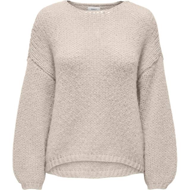 Only Round Neck Jumper - Stone