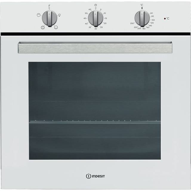 INDESIT Click&Clean IFW 6230 UK Electric Oven - White, White