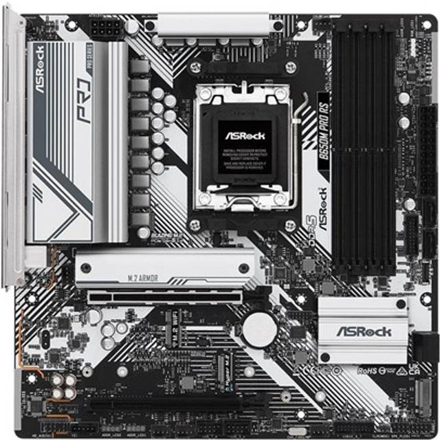 Asrock Motherboard B650M PRO RS AM5 4DDR5 HDMI/DP mATX