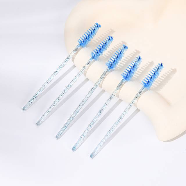 SHEIN 50 Pcs Eyelash Brushes Makeup Brushes Disposable Mascara Wands Applicator Spoilers Eye Lashes Cosmetic Brush,Lash Extension Tools,Makeup Brush/Cosmeti