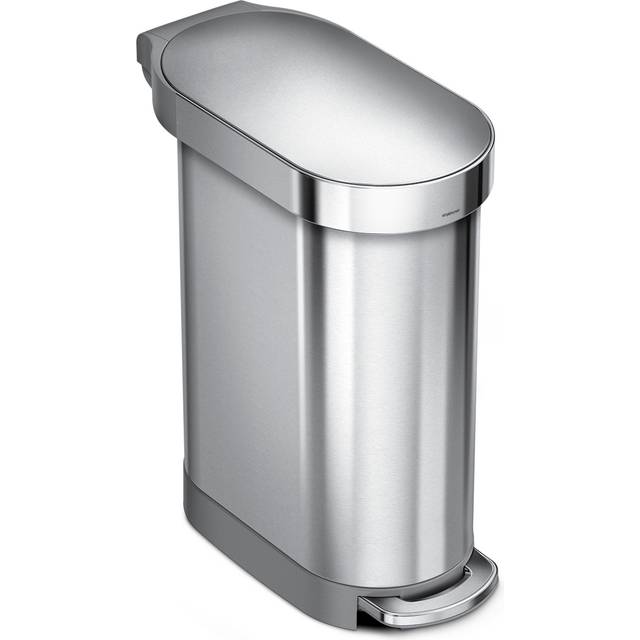 45 Liter Slim Liner Rim Kitchen Trash Can
