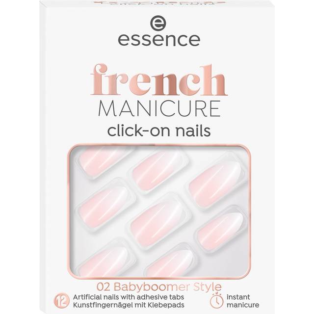 Essence French Manicure Click-On Nails 02 Babyboomer Style 12 pcs