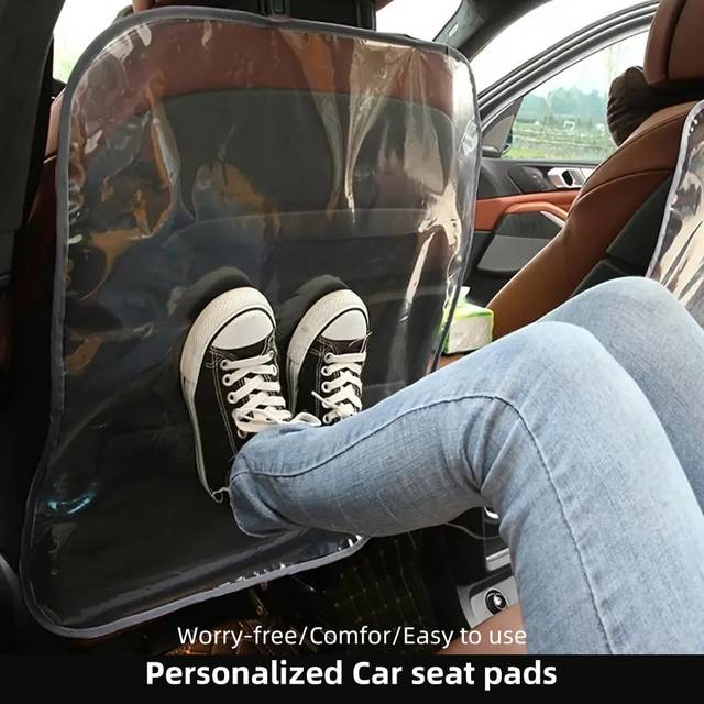 SHEIN Car Backseat Anti-Kick And Anti-Dirty Protection Cover For Children And Infants, Washable And Reusable, Car Accessories, Universal Fit