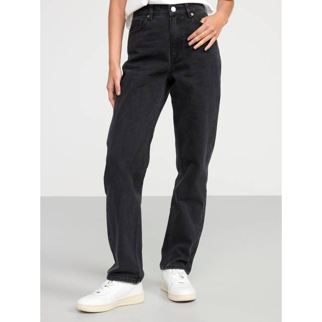 STRAIGHT Betty jeans med hög midja