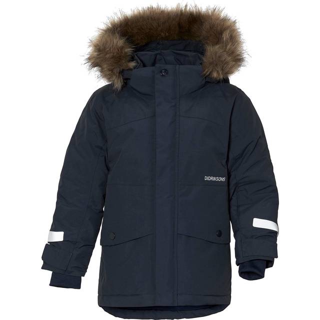 Didriksons Bjarven Kids' Parka Kids' Jacket - Navy - 130cm