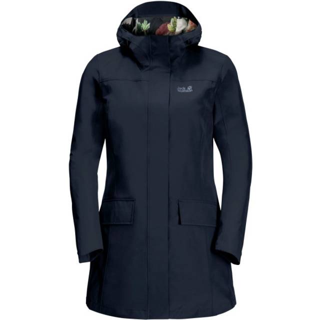 Jack Wolfskin Women’s fleece coat High Curl Coat Women XS blue night blue