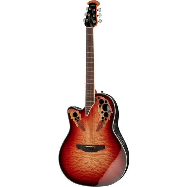 Ovation Celibrity Elite Plus CE44LX-1R-G Rubyburst Lefthand