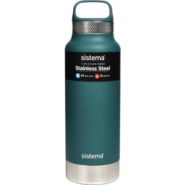 Sistema Stainless Steel 1l - Sort - Termoflaske