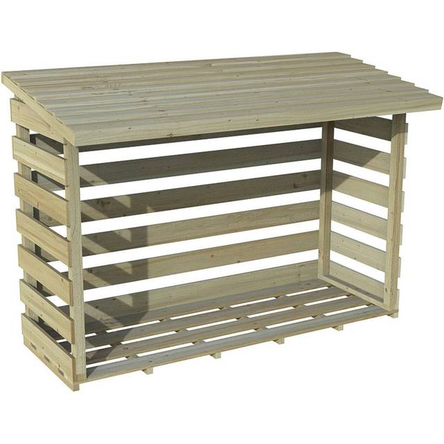 5'11 x 2'8 Forest Pent Large Logstore (1.8m x 0.8m)