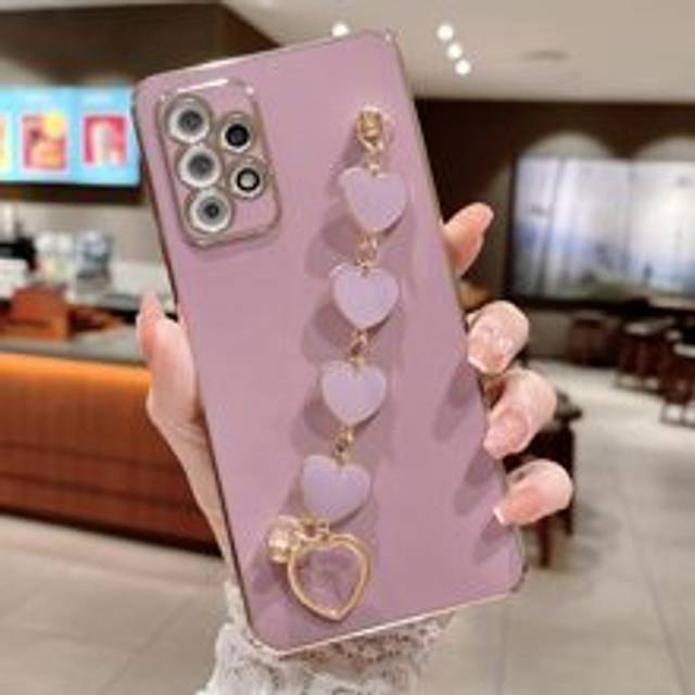 SHEIN Plating Plain Phone Case With Hand Strap Compatible With Apple iPhone 15/15Pro