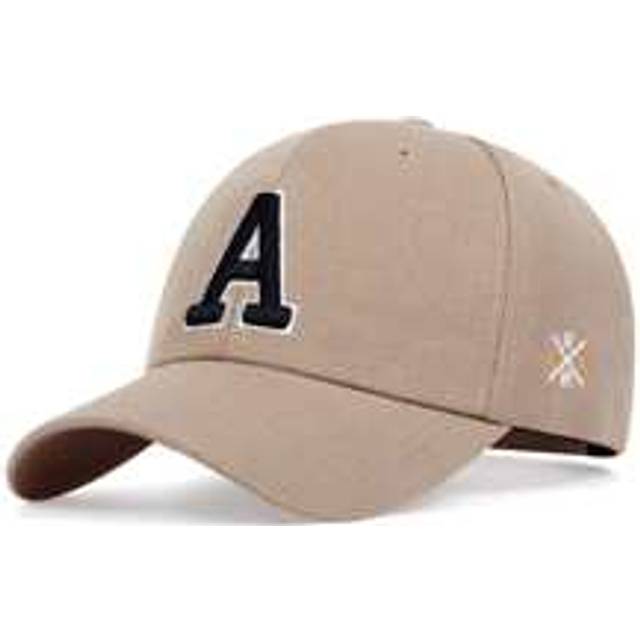 Män Brev Broderad Baseball Keps För Vardagsliv Och Outdoor Street - Kaki (En-Storlek)