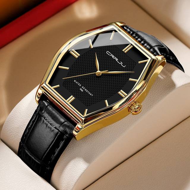 CRRJU Fashionable Men&#39;s Watch, Personalized Business Wristwatch For Men
