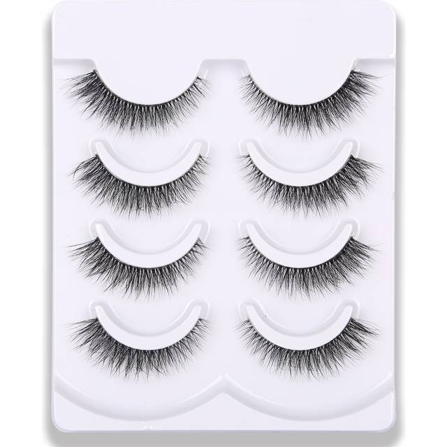 SHEIN 4pairs Extra Long Full Strip False Eyelashes