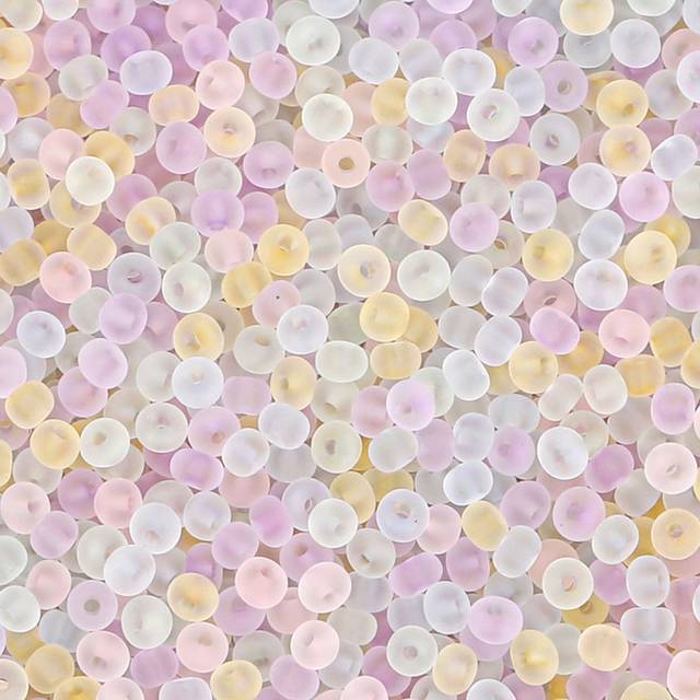 SHEIN 1pack Glass Beads DIY Jewelry Accessory