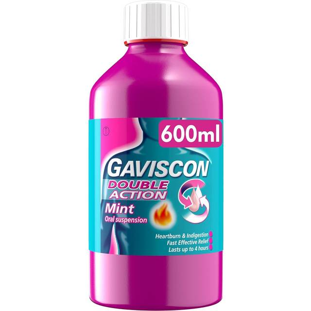 Gaviscon Double Action Liquid Mint 600ml
