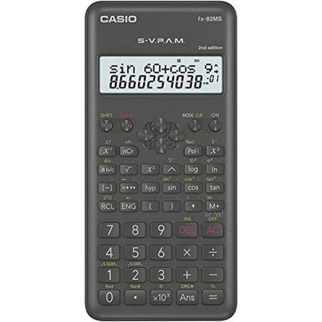 Casio FX-82MS-2 Skolelommeregner 1 stk