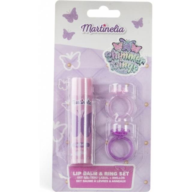Martinelia Shimmer Wings Lip Balm & Ring Set