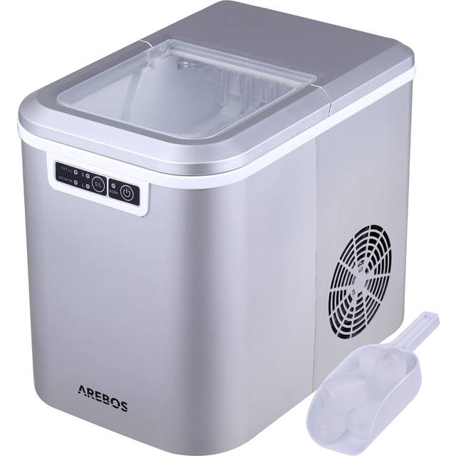 AREBOS Ice Cube Machine 2,2L Icemaker Ice Cube Maker Ice Machine 12kg/24h