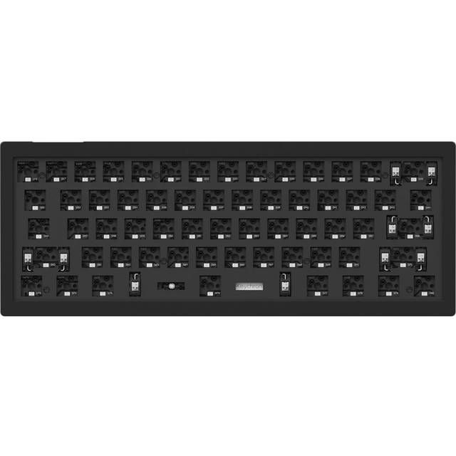 Keychron V4 QMK 60% ISO Barebone RGB Hot-Swap - Carbon Black